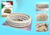 3d puzzle, roman colosseum, 84 pieces with booklet, colosseum 3d puzzle, museum quality puzzle