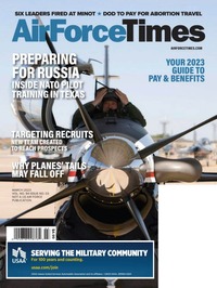 Air Force Times March 2023 Magazine Back Copies Magizines Mags