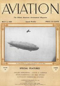 Aviation Week & Space Technology May 1926 Magazine Back Copies Magizines Mags