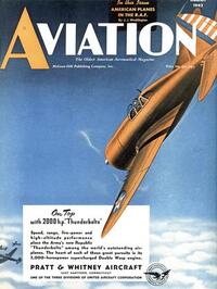 Aviation Week & Space Technology March 1942 Magazine Back Copies Magizines Mags