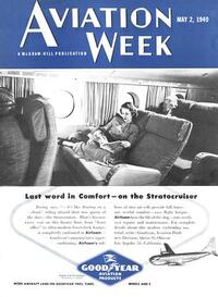 Aviation Week & Space Technology May 1949 Magazine Back Copies Magizines Mags