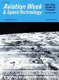 Aviation Week & Space Technology January 1967 Magazine Back Copies Magizines Mags