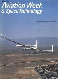 Aviation Week & Space Technology August 1984 Magazine Back Copies Magizines Mags