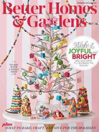 Better Homes & Gardens December 2018 Magazine Back Copies Magizines Mags