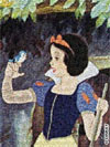 snow white 3d flat puzzle by buffalo, disney jigsaw puzzles