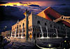 sunset in venice, buffalo jigsaw puzzle, cyberrealism, 1000 pieces chayan khoi