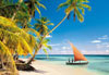 1000 pieces jigsaw puzzle by castorland, maledives indian ocean
