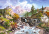 1000 pieces jigsaw puzzle by castorland, athabasca falls jasper national park
