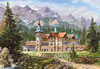 castorland copy of painting castle at the foot of the mountains, 3000 pieces