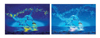 clementoni jigsaw puzzle, 1000 pieces, painting of dolphins under the zodiac by christian risse lass