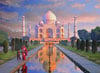 Taj Mahal India Agra Palace TajMahal 1000 Piece JigsawPuzzle Clementoni puzzles italy