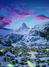 Matterhorn Mountain Alps 1000 Piece Jigsaw Puzzle Made by Clementoni # 30771