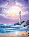 lighthouse jigsaw puzzle by clementoni aka ravensburger, 1000-pieces puzzle of a lighthouse