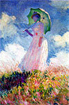 clementoni artpaintings by monet, woman with parasol jigsaw puzzle 1000 pieces