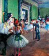 Clementoni Jigsaw Puzzle 1000 Pieces by Hilaire Germain Edgar Degas of his Dancing Class painting