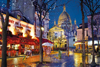 jigsaw puzzle Montmartre, Paris 1500 piece beautiful clementoi puzzle 319992
