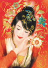 orient dream line of clementoni jigsaw puzzles titled the beauty of brocade 1000 piece high quality