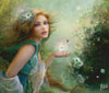fairies line of clementoni jigsaw puzzles titled herald of spring portrait of a beautiful young fair