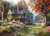victorian garden painting by Dominic Davison 1000 Piece Jigsaw Puzzle Made by Clementoni # 39172