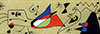 Miro Artist woman and bird in the night clementoni puzzle # 392643 puzzel