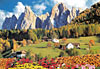 villnoss valley, educa puzzle, 6000 pieces of a beautiful scenery