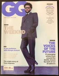 GQ British September 2021 Magazine Back Copies Magizines Mags