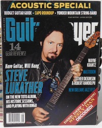 Guitar Player August 2015 Magazine Back Copies Magizines Mags