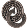 hanayama puzzles, metal puzzle by puzzlemaster, laby