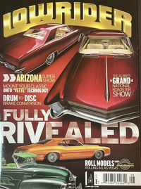 Lowrider August 2016 Magazine Back Copies Magizines Mags