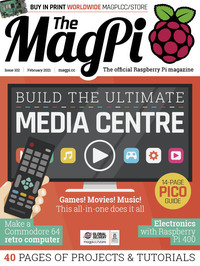 MagPi # 102, February 2021 Magazine Back Copies Magizines Mags