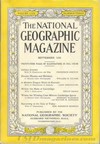 National Geographic September 1936 Magazine Back Copies Magizines Mags