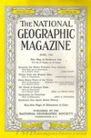 National Geographic June 1952 Magazine Back Copies Magizines Mags