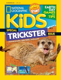 National Geographic Kids April 2021 Magazine Back Copies Magizines Mags