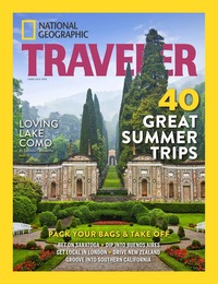 National Geographic Traveler June/July 2015 Magazine Back Copies Magizines Mags