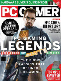 PC Gamer April 2021 Magazine Back Copies Magizines Mags