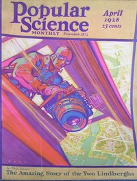 Popular Science April 1928 Magazine Back Copies Magizines Mags
