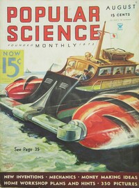 Popular Science August 1930 Magazine Back Copies Magizines Mags
