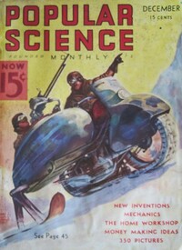 Popular Science December 1936 Magazine Back Copies Magizines Mags
