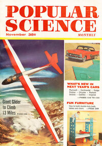 Popular Science November 1955 Magazine Back Copies Magizines Mags
