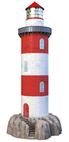 3d jigsaw puzzle of a lighthouse by ravensburger 3D wrebbit is dead and ravens is taking over where