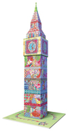 big ben 3d puzzle by tula moon made by ravensburger, 3diemnsional jigsaw puzzle, 216 pieces, 16inche