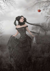 Temptation painted by Ana Cruz 1000 piece jigsaw puzzle manufactured by Ravensburger puzzles gothic