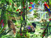 Ravesburger JigsawPuzzle 1000 pieces TropicalImpressions DavidPenfound beautiful colors 155088