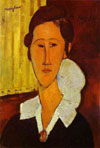 Painter Amedeo Modigliani's Anna Zborovska Jigsaw Puzzle 1000 Pieces by Ravensburger # 157471