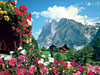 jigsaw puzzle of the Bernese Alps in Switzerland. Photo taken by Kirsch.