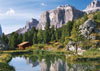 passo del sella dolomites italy jigsaw puzzle 1500 pieces ravensburger # 163427