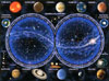Celestial Map solar system sun earth pluto mars venus 1500piece jigsaw puzzle ravenberger planets