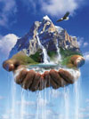the earth is in our hands Ravensburger 1000 Piece Jigsaw planet Puzzle hubert photo