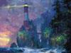 JamesColeman painting Lighthouse Change in Weather Ravensburger 2000Piece JigsawPuzzle # 166459