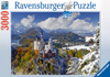 Neushwanstein Castle in Winter 3000Piece JigsawPuzzle by Ravensburger Germany